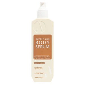 Azure Tan - Supple Skin Serum - Opaľujúce sérum na telo - Light to Medium - 200ml
