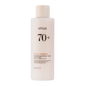 Anua - Rice 70 Glow Milky Toner - Hydratačné ryžové tonikum na tvár - 250ml