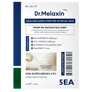 Dr.Melaxin - Aqua Ion Plasma Hydrating Water Gel Mask - Hydratačná gélová maska na tvár - 5x25g