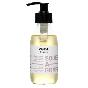 Veoli Botanica - SQUEEZE A GRAPE - Emulgujúci olej na odstraňovanie make-upu a SPF pre suchú pleť - 150 ml