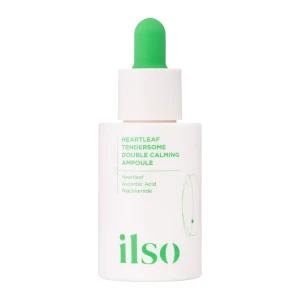 Ilso - Heartleaf Tendersome Double Calming Ampoule - Upokojujúca sérum na tvár - 30 ml