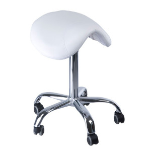 Taboret kosmetyczny BD-9909 biały