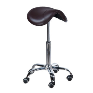 Taboret kosmetyczny BD-9909 brązowy
