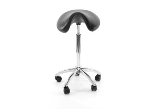 TABORET KOSMETYCZNY 001B CZARNY WYSOKI