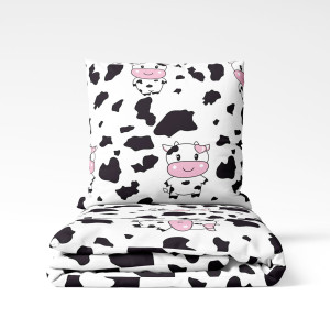 Komplet Pościeli Happy Cow 140x200 + 1 poszewka x 70x80