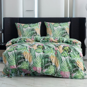 Komplet Pościeli Dwuosobowej 3D Boliwia 220x200 z 2 Poszewkami 70x80