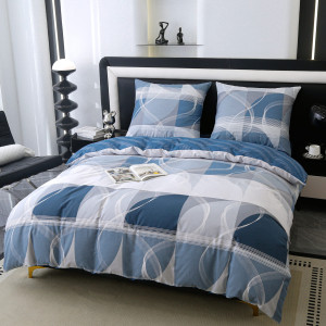 Pościel bawełniana premium 220x200 krata