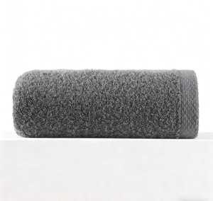 Zestaw ręczników 70x140 + 50x100 czarny -100% bawełna, chłonny i szybkoschnący ręcznik kąpielowy