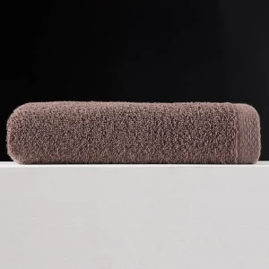 ZESTAW RĘCZNIKÓW 70x140 + 50x100 BAWEŁNA BRĄZ 2SZT.