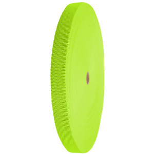 Taśma nośna 25mm - jasno zielony