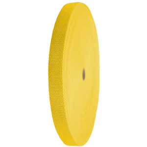 Taśma nośna 25mm - żółty