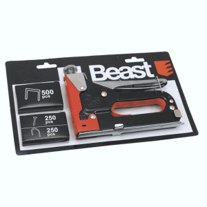 Beast zszywacz tapicerski (taker) 3-way 4-14mm + zszywki w zestawie
