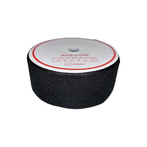 Taśma rzepowa pętelka 100 mm – rolka 25 m – czarna
