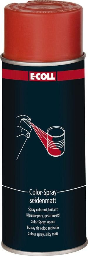 Color-Spray seidenmatt 400ml feuerrot E-COLL