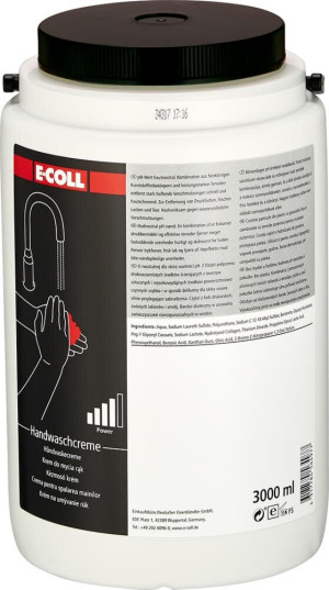 Handwaschcreme 3L Rundbehälter E-COLL