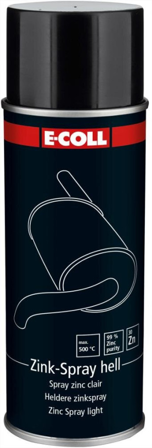 Zink-Spray hell 400ml silbergrau E-COLL