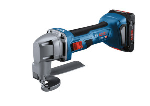 Bosch Akku-Blechschere GSC 18V-16 E, bürstenloser Motor, schnittstark bis 1,6 mm, kompatibel mit 18V-System & AMPShare