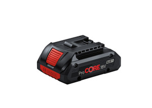 Bosch Akkupack ProCORE 18V 4.0Ah – leicht, kompakt, COOLPACK 2.0, schnelle Wärmeableitung, kompatibel Professional 18V