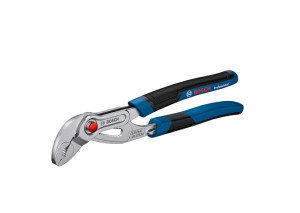 Bosch Wasserpumpenzange 250 mm, CrV-Stahl, Softgrip, verstellbar bis Ø46 mm, Klemmschutz