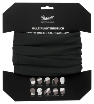 Schwarzes Multifunktionstuch Brandit
