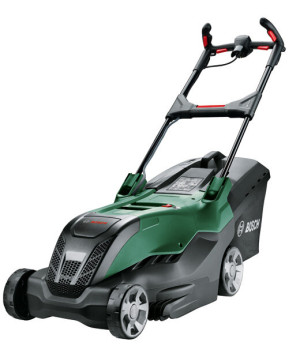Bosch Rasenmäher AdvancedRotak 40-650, 7-fach Höhenverstellung, Ergoflex-Griffe, GrassCombs, Textilkorb mit Füllstandanzeige