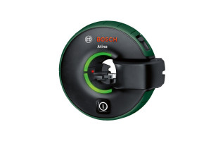 Bosch Linienlaser Atino, inkl. 2m Maßband, Gelpad, Pins, horizontale/vertikale Ausrichtung