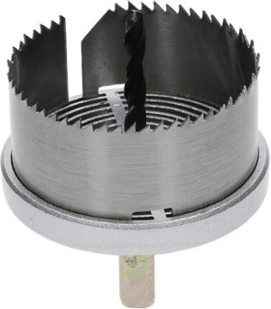 Bosch Sägekranz 68 mm, gehärtete Zähne, inkl. Aufsteck- & Zentrierbohrer, Profiqualität