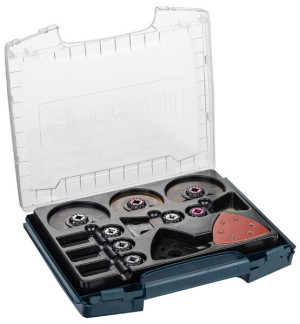 Bosch 34tlg. i-BOXX Pro-Set Innenausbau – Starlock-System, vielseitig, L-BOXX-kompatibel, schneller Blattwechsel