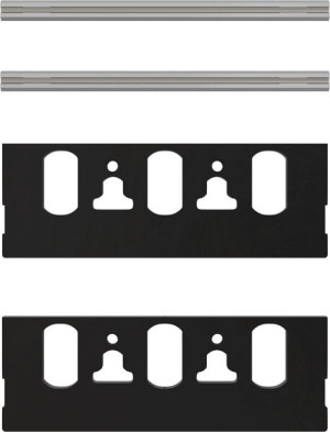 Bosch PRO Hobelmesser-Set, 4-tlg, Carbide-Klinge, inkl. Adapter, langlebig & präzise