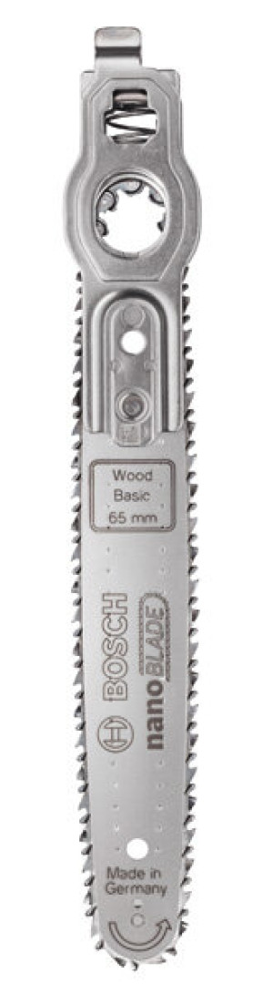 Bosch Sägeblatt nanoBLADE Wood Basic 65 – langlebig, präzise Schnittqualität, kompatibel mit nanoBLADE-System