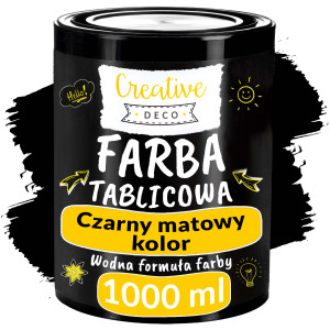 Farba tablicowa czarna 1000ml