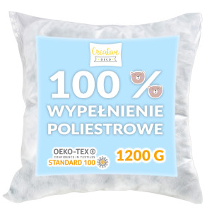 Wypełnienie poliestrowe do poduszek i maskotek 1200g