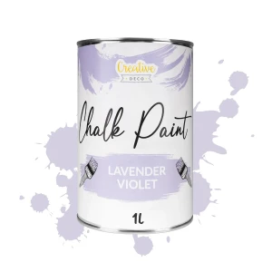 Farba kredowa do mebli, drewna, 1L, lawendowy fiolet, Lavender Violet