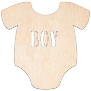 Body Boy, kształt wycinany laserowo, sklejka, MDF, różne rozmiary