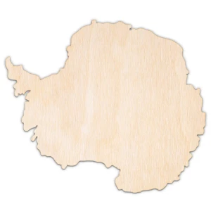 Antarktyda, kształt wycinany laserowo, sklejka, MDF, różne rozmiary