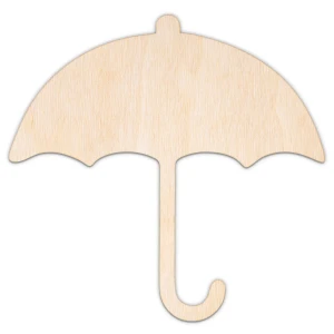 Parasol, kształt wycinany laserowo, sklejka, MDF, różne rozmiary