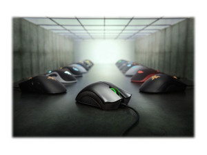 Razer DeathAdder Essential - Hiiri - ergonominen - oikeakätinen - optinen - 5 painiketta - langallinen - USB-portti
