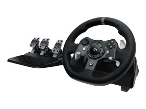 Logitech G920 Driving Force - Rat og pedalsæt - kablet - Microsoft Xbox One -laitteelle