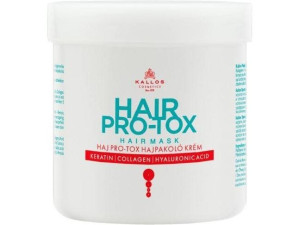 Kallos KJMN HAIR PRO-TOX hiusnaamio keratiinilla, kollageenilla ja hyaluronihapolla 500 ml