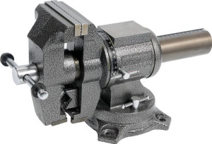 Yato YT-6505, Insinöörin ruuvipenkki, 10 cm, valurauta, harmaa, 11 kg