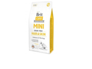 BRIT Care Mini Hair&amp;Skin Salmon&amp;Herring - kuivaruoka koirille - 7 kg