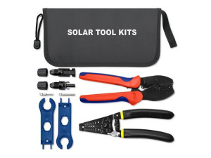Qoltec solar-työkalut yhteensopivia MC4-liittimien kanssa   Crimper + kuorintapihdit