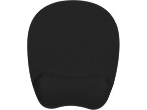 Powerton hiirimatto, ergonominen, muotoilumuistivaahto, musta, Powerton