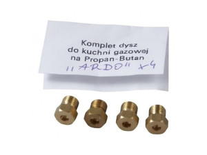 Dysze propan-butan do kuchenki gazowej Ardo 07/X244