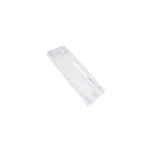 Przedni panel szuflady zamrażarki Electrolux / AEG / Zanussi przezroczysty 420 x 162 mm 2244013237