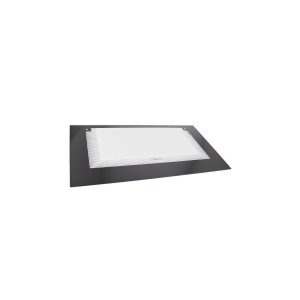 Przednia szyba drzwi do piekarnika i kuchenki Electrolux / AEG czarna 594 x 325 mm