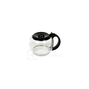 Dzbanek szklany z pokrywką do ekspresu do kawy Electrolux / AEG czarny 4055164265