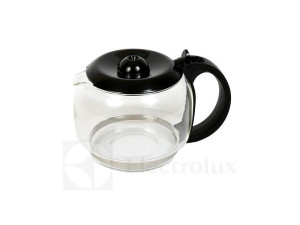 Dzbanek szklany z pokrywką do ekspresu do kawy Electrolux / AEG czarny 4055164265