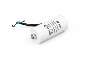 KONDENSATOR 40 UF / 450V KABEL 27044