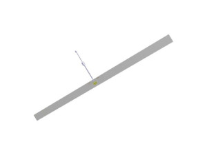 Grzałka kolumny drzwi chłodziarki Electrolux / AEG 10 W